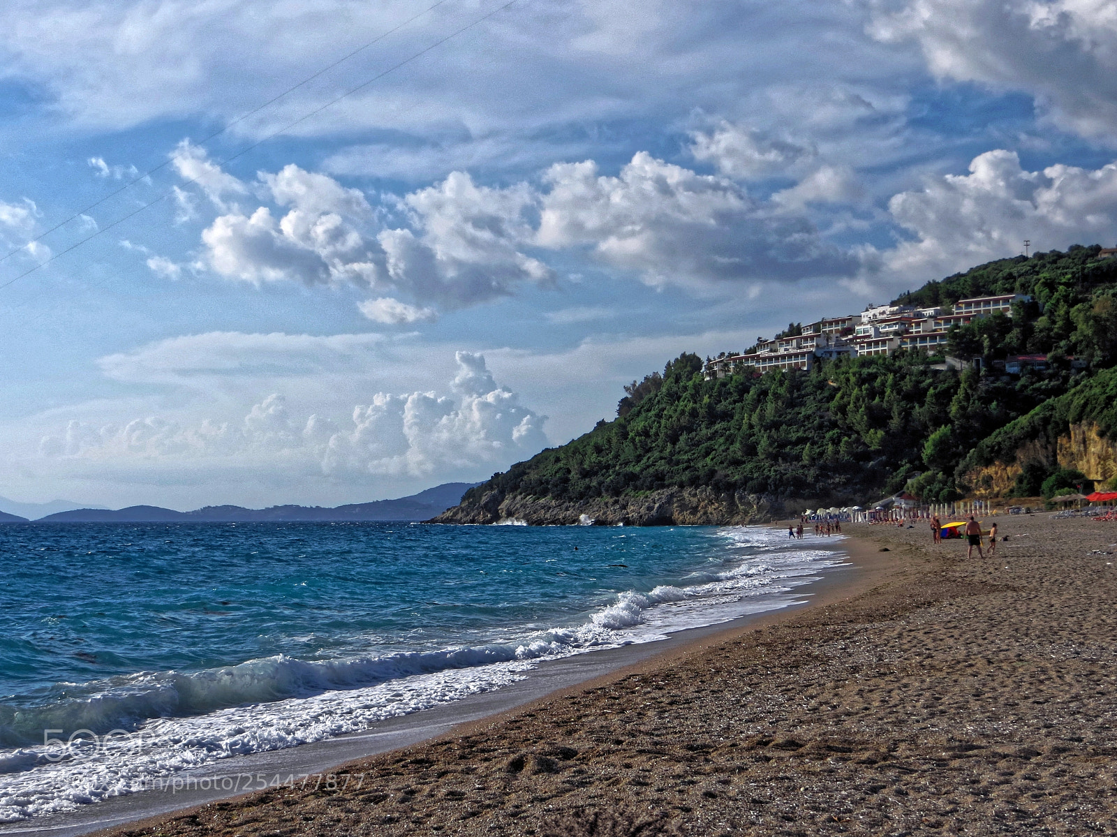 Canon PowerShot SX260 HS sample photo. Cloudy greek summer photography