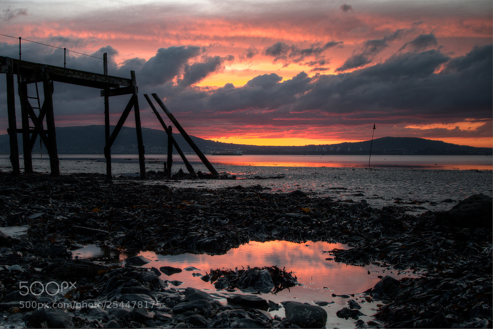 Canon EOS 70D sample photo. Holywood pier photography
