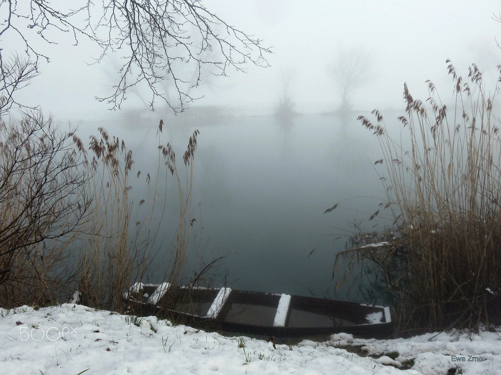 Canon PowerShot SX700 HS sample photo. Fog on the kupa river 2. photography