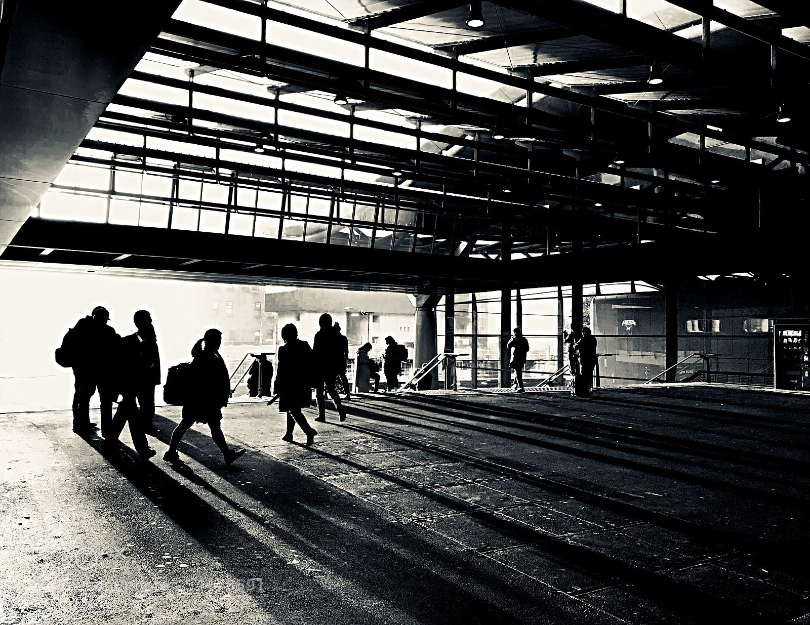 Apple iPhone 7 sample photo. Southern cross station  photography