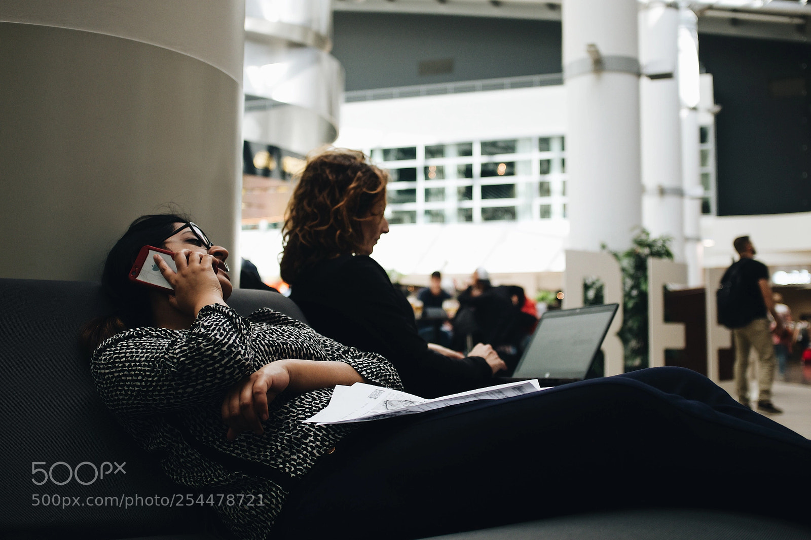 Fujifilm X100T sample photo. Brussels airport photography
