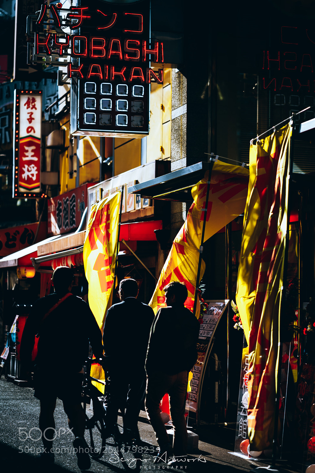 Sony a7 II sample photo. Kyobashi, osaka photography