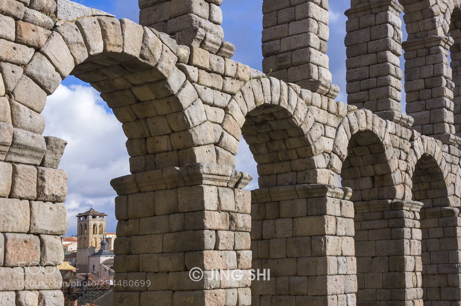Nikon D50 sample photo. Symbol of segovia photography