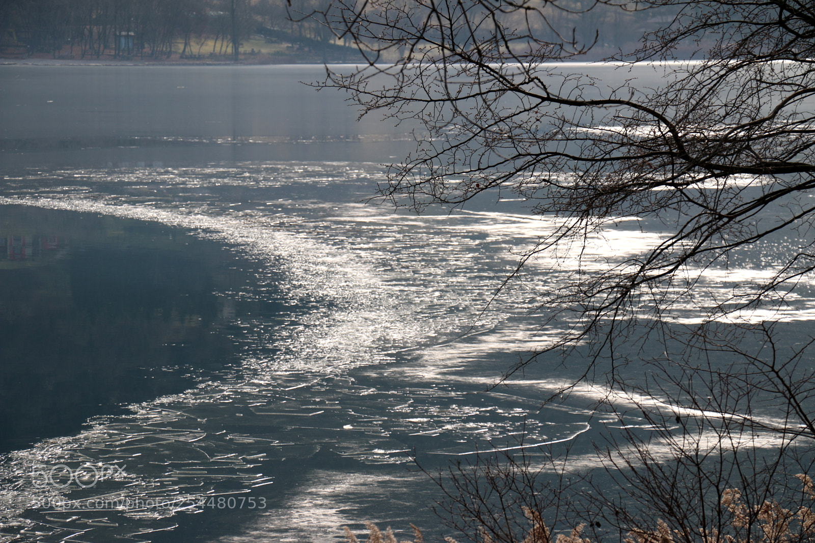 Canon EOS 70D sample photo. Ice on the water photography
