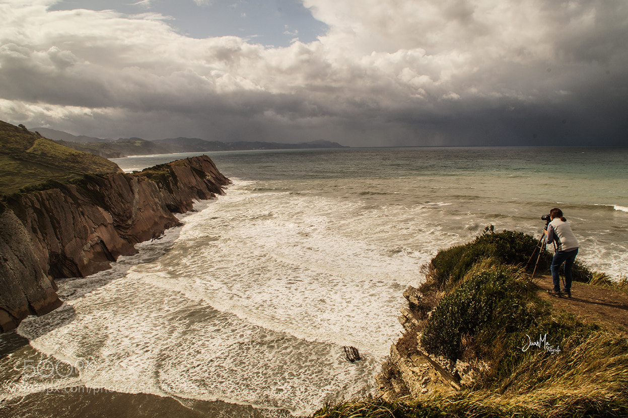 Sony SLT-A58 sample photo. Costa de zumaia ( gipuzkoa ). photography