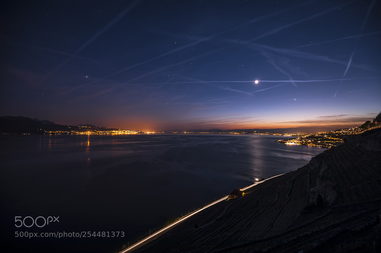 Canon EOS 5D Mark IV sample photo. Lavaux by night photography