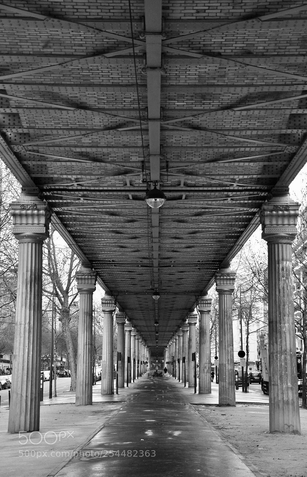 Nikon D90 sample photo. Under the bridge, downtown photography