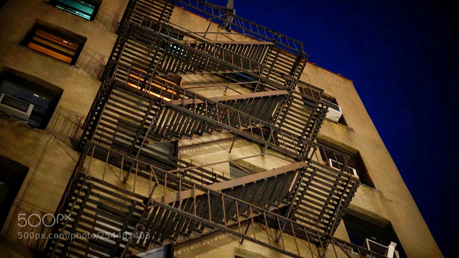 Sony Alpha a5000 (ILCE 5000) sample photo. Fire escape photography