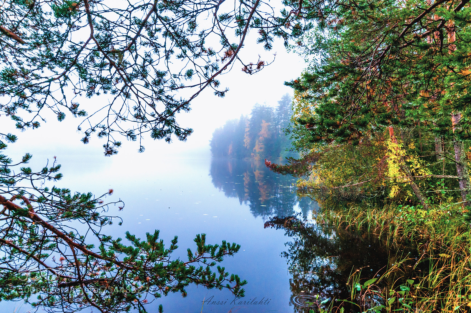 Nikon D300 sample photo. Morning lake view photography