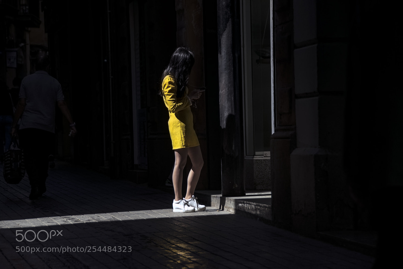 Nikon D5300 sample photo. Girl in yellow dress photography