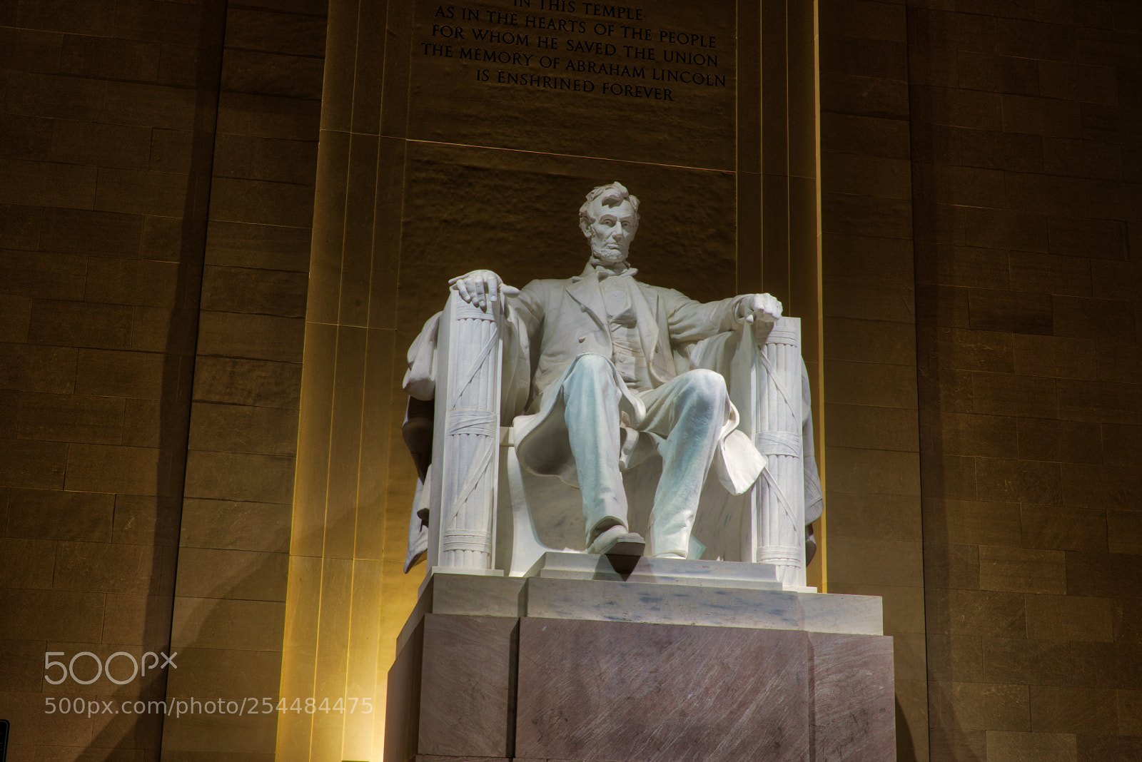 Sony a7R sample photo. Lincoln memorial photography