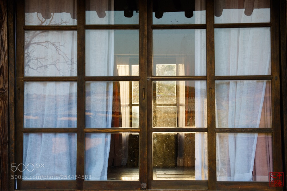 Canon EOS 7D Mark II sample photo. Glass door photography