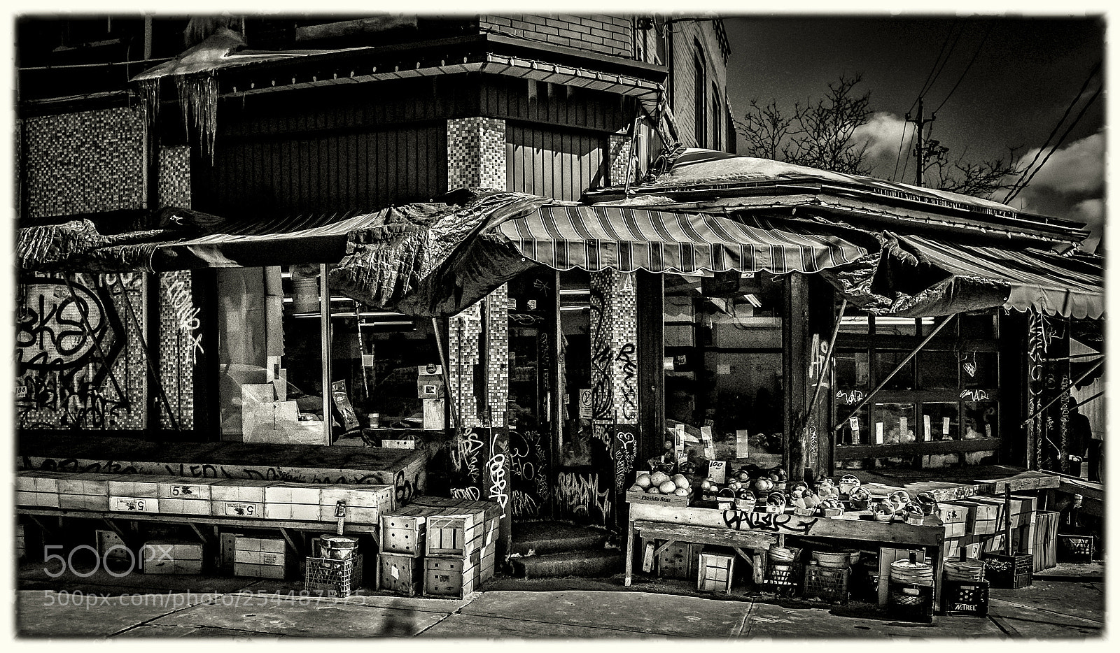 Ricoh GR sample photo. The corner market photography