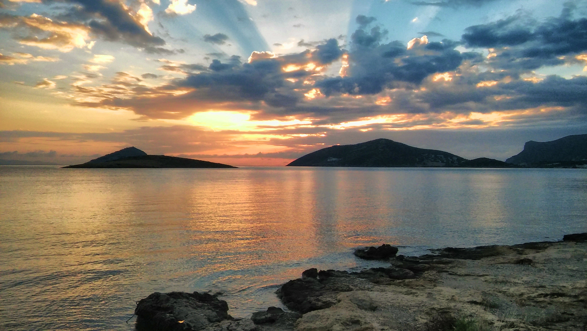 LG SPIRIT 4G LTE sample photo. Sunrise photography
