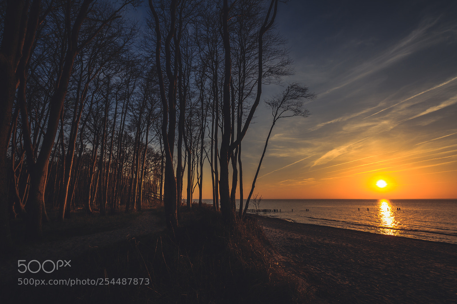 Canon EOS 60D sample photo. Sunset baltic sea photography