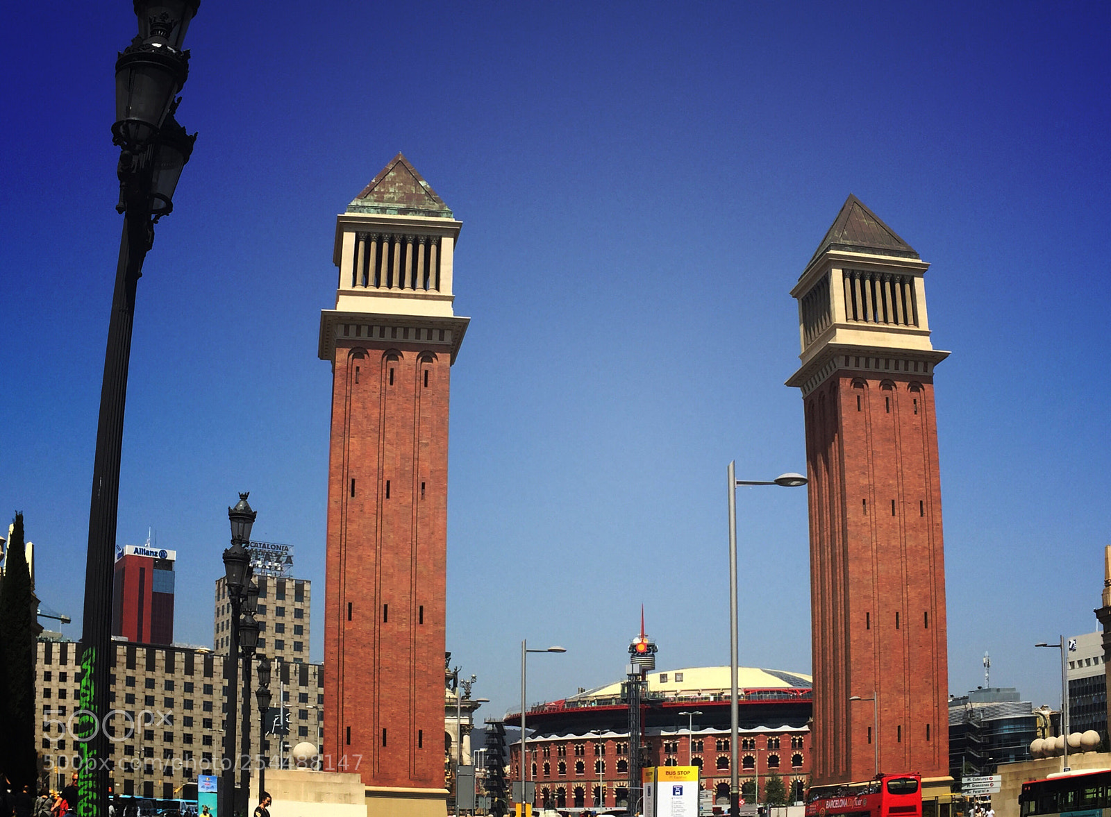 Apple iPhone 6 sample photo. Two towers photography