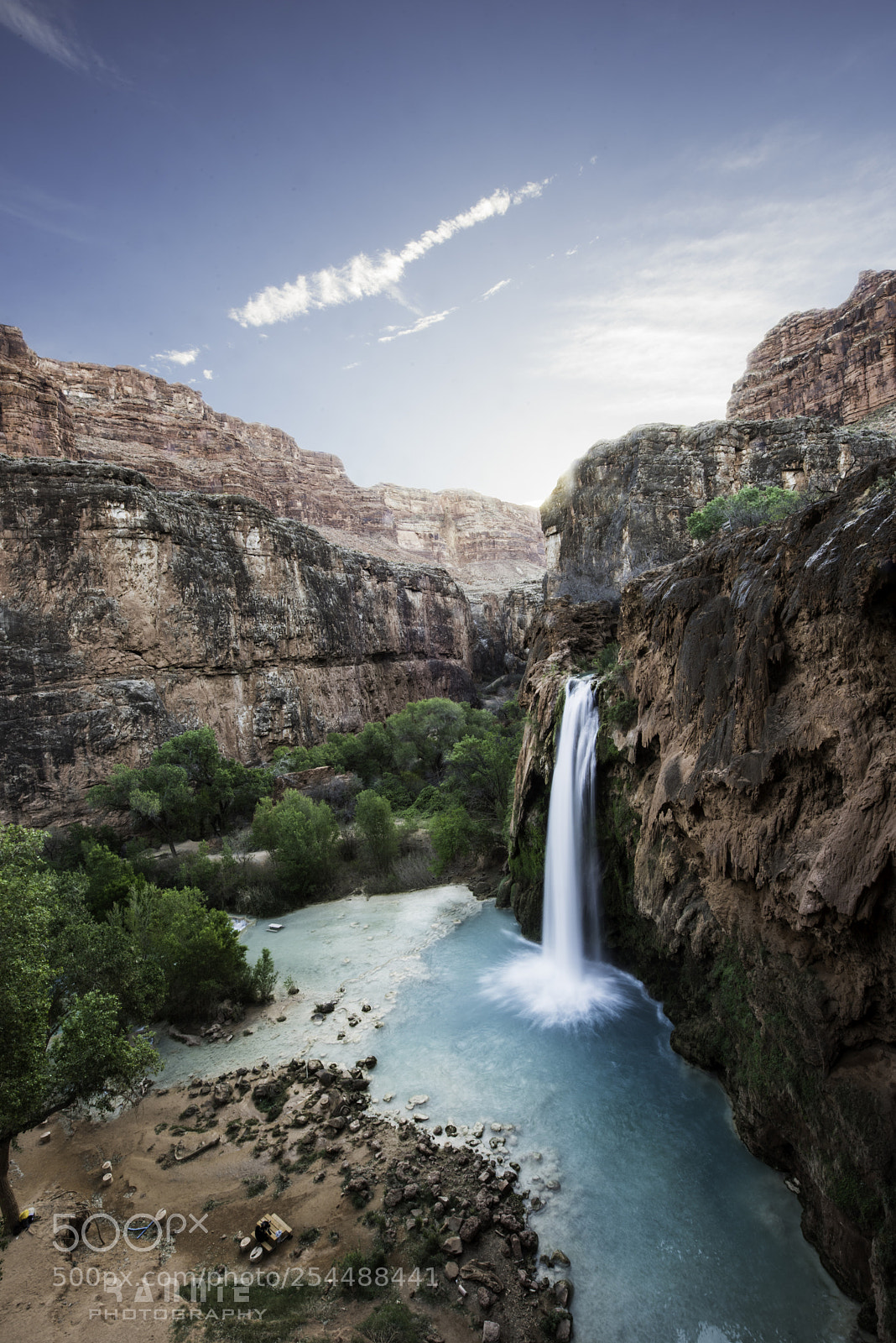Nikon D810 sample photo. Havasupai falls photography