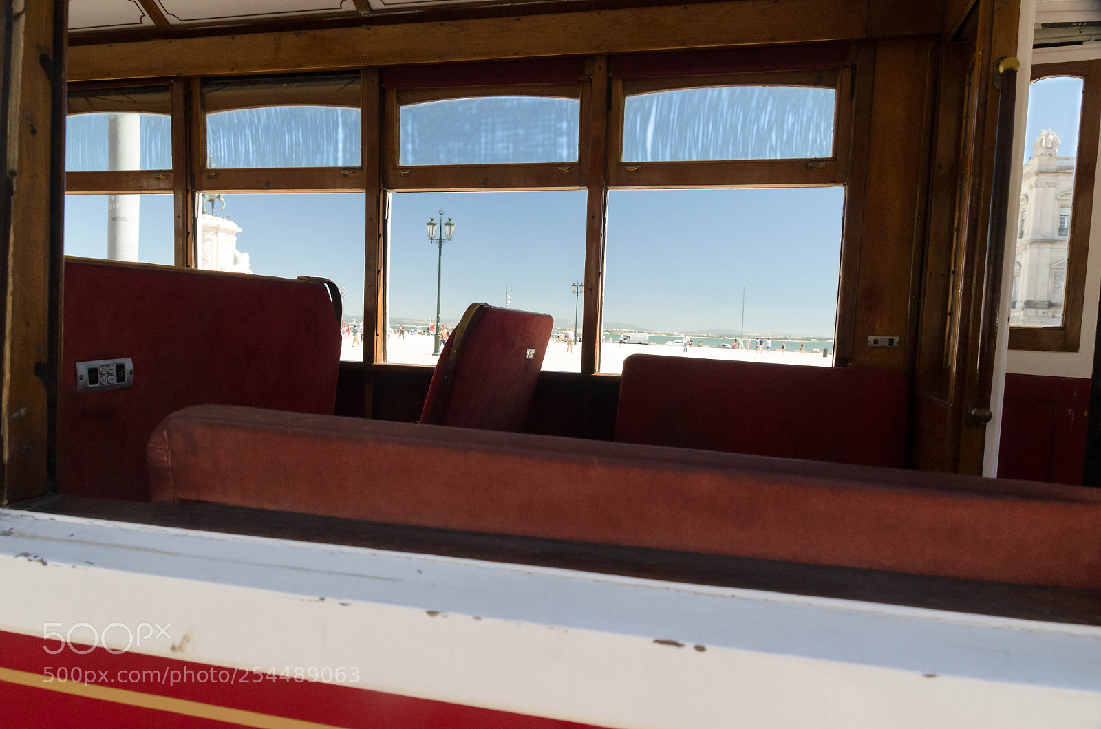 Nikon D7000 sample photo. Through the tram photography