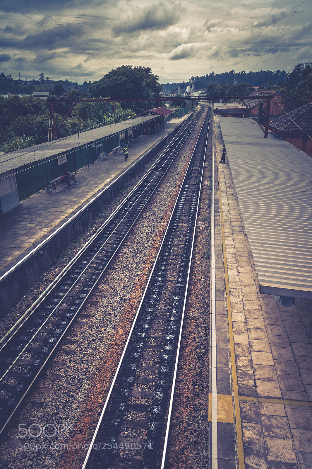 Canon EOS 60D sample photo. Railroad photography