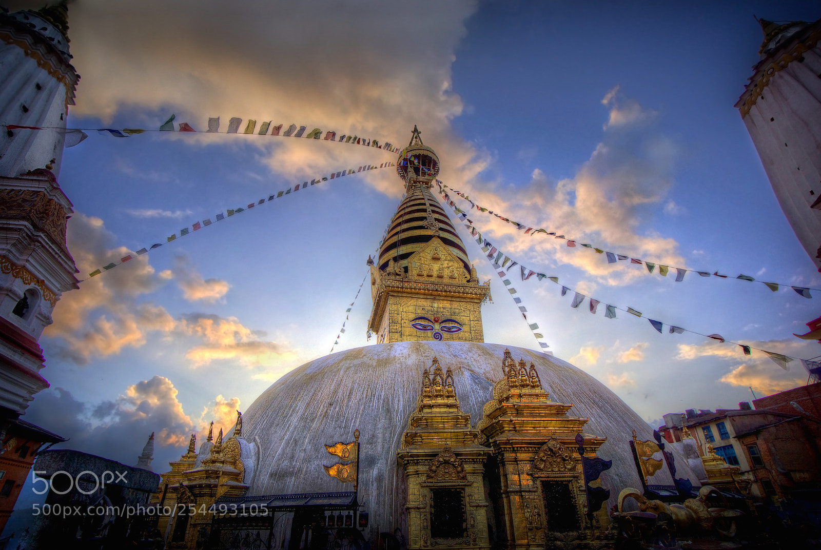 Sony Alpha NEX-7 sample photo. Swaymbhunath stupa photography