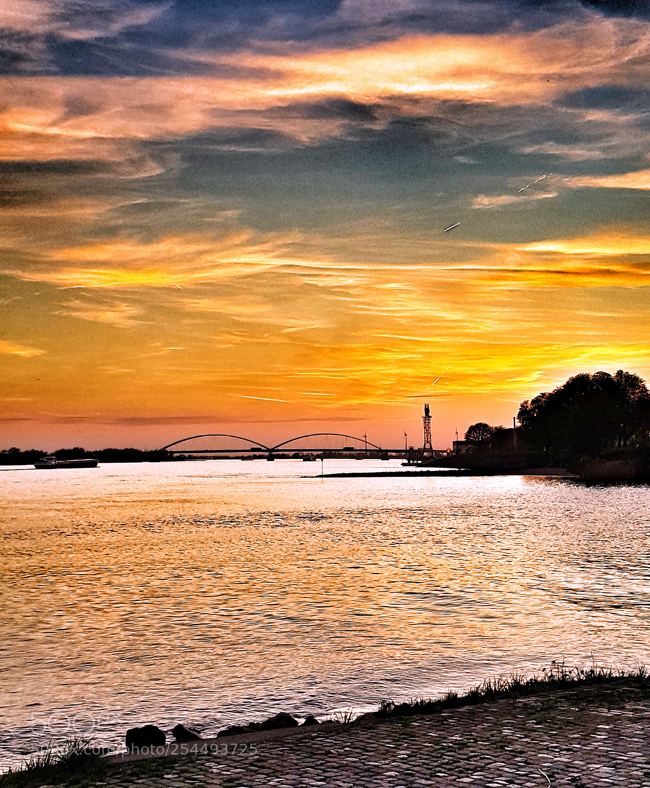 Samsung Galaxy S6 sample photo. • sunset above the river 2 • photography