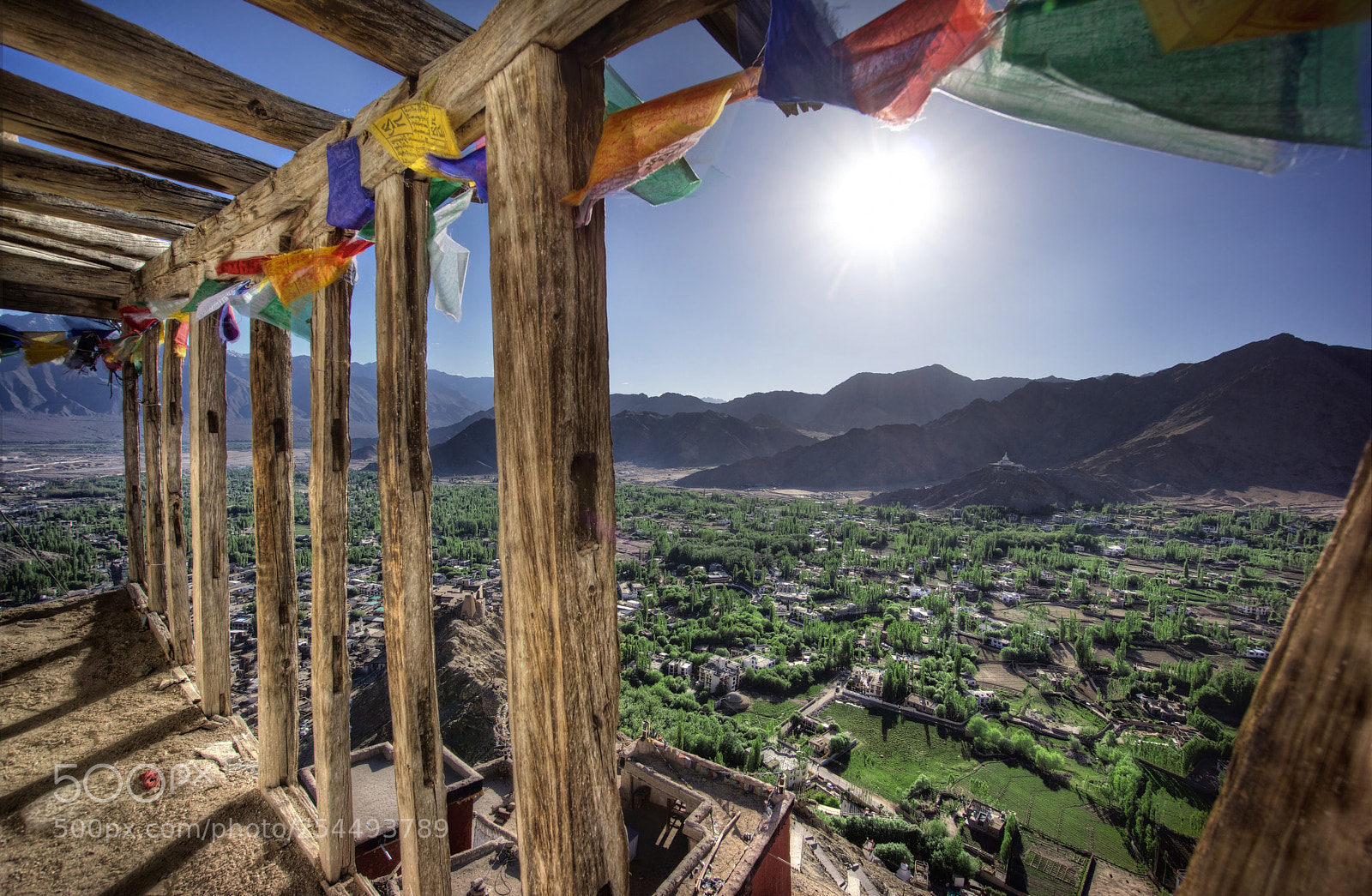 Sony Alpha NEX-7 sample photo. View of leh photography