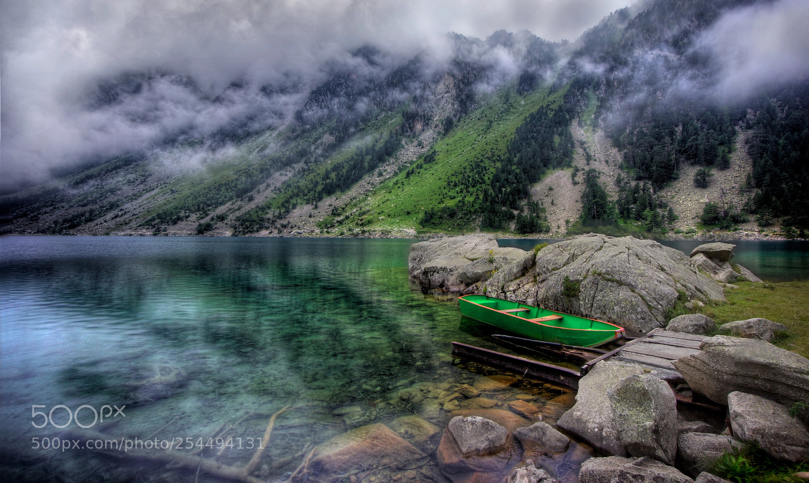 Sony Alpha NEX-7 sample photo. Lake in the pyrenees photography