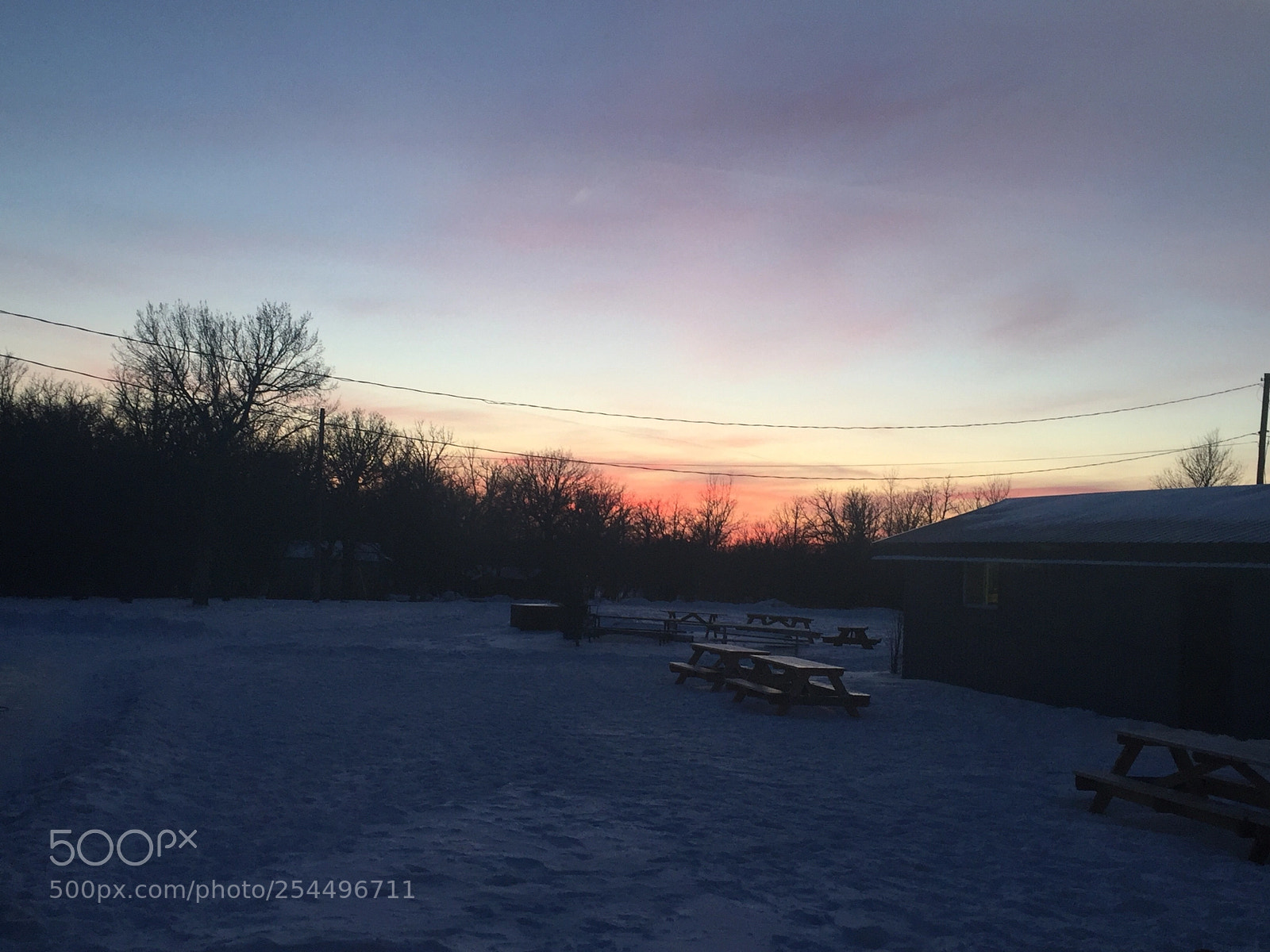 Apple iPhone 6 sample photo. Winter cabin  photography