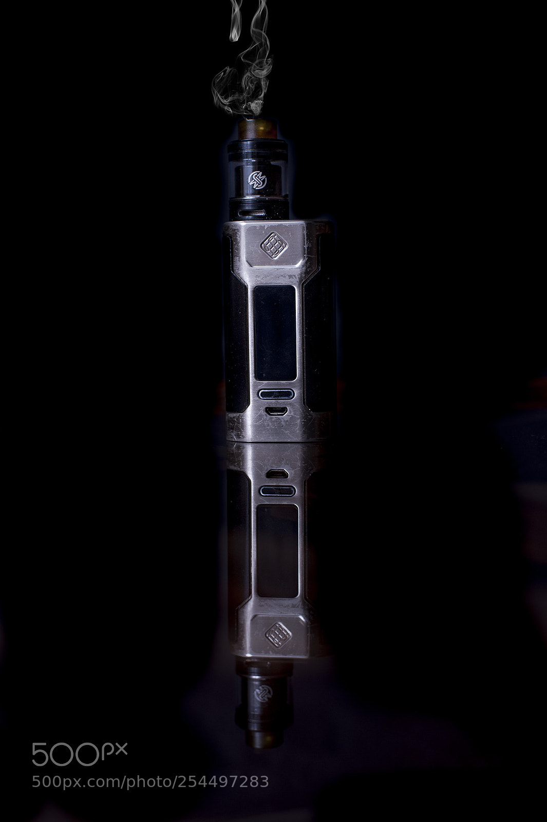 Nikon D700 sample photo. Vape and smoke photography
