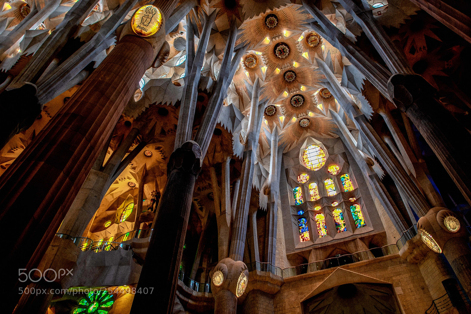 Nikon D810 sample photo. Sagrada familia photography