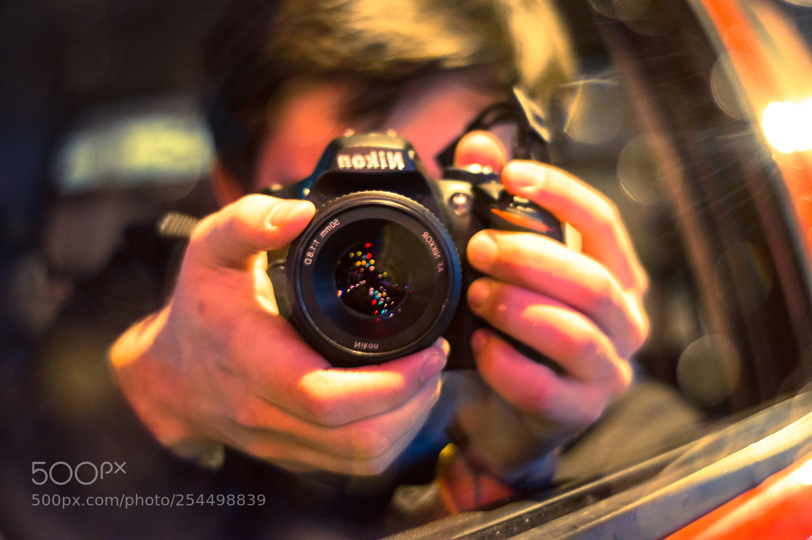 Nikon D3200 sample photo. Self-portrait photography