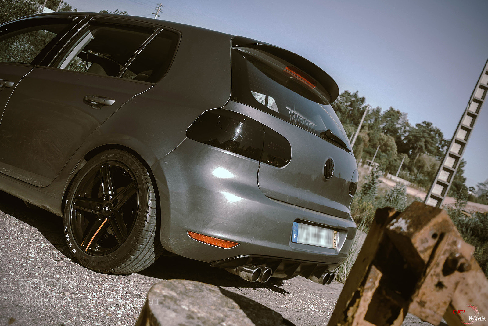 Panasonic Lumix DMC-G7 sample photo. Vw golf photography