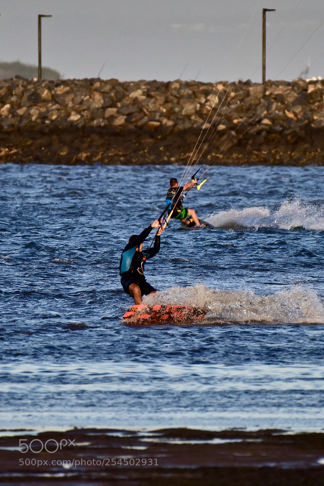 Nikon D810 sample photo. Kite surfing photography