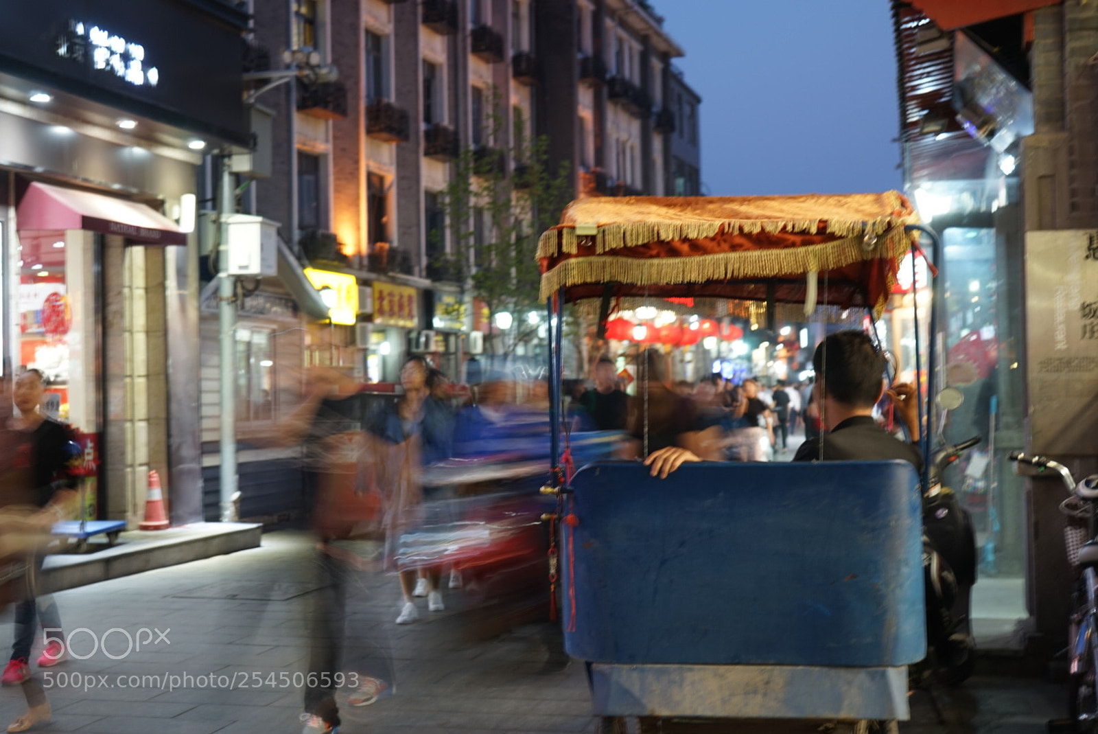 Sony a7 sample photo. Qianmen street in beijing photography