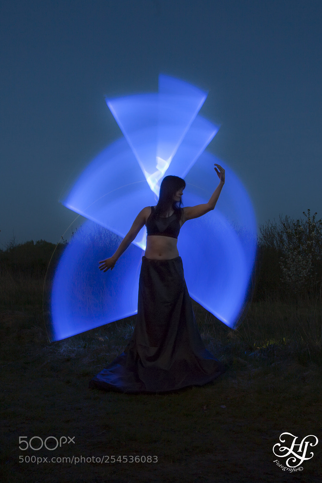 Canon EOS 5D Mark II sample photo. The bleu light photography