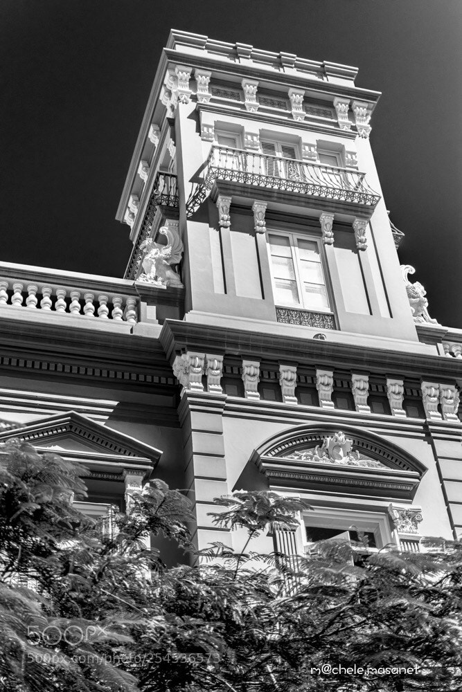 Nikon D5300 sample photo. Old music building photography