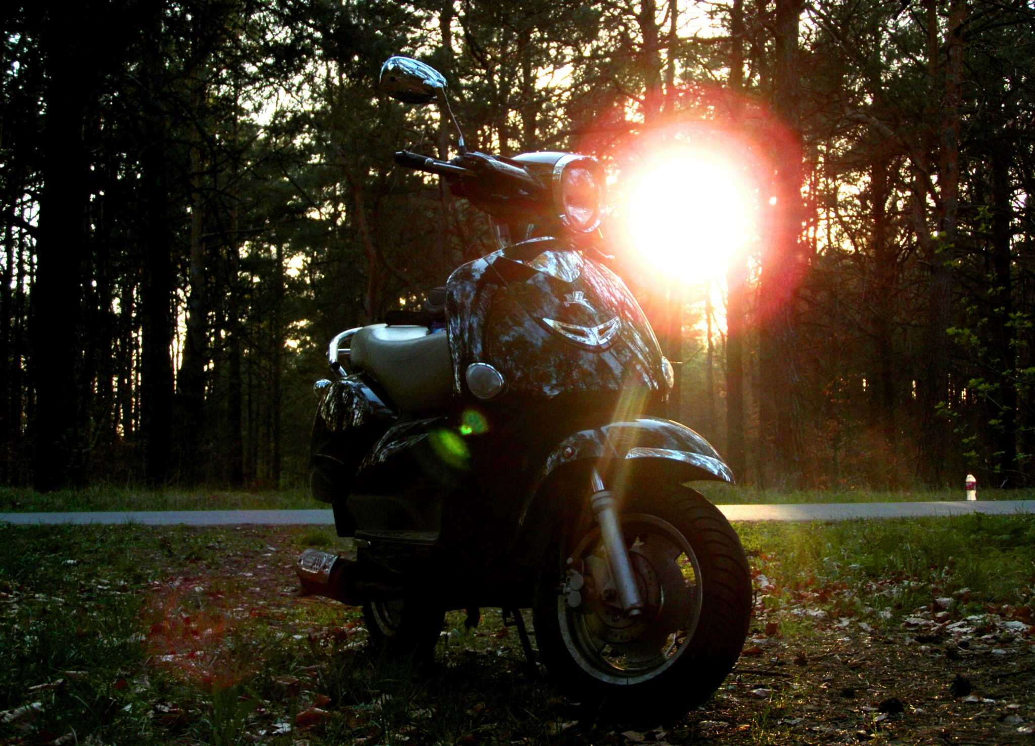 Olympus SP510UZ sample photo. Sunwithmotorcycle photography