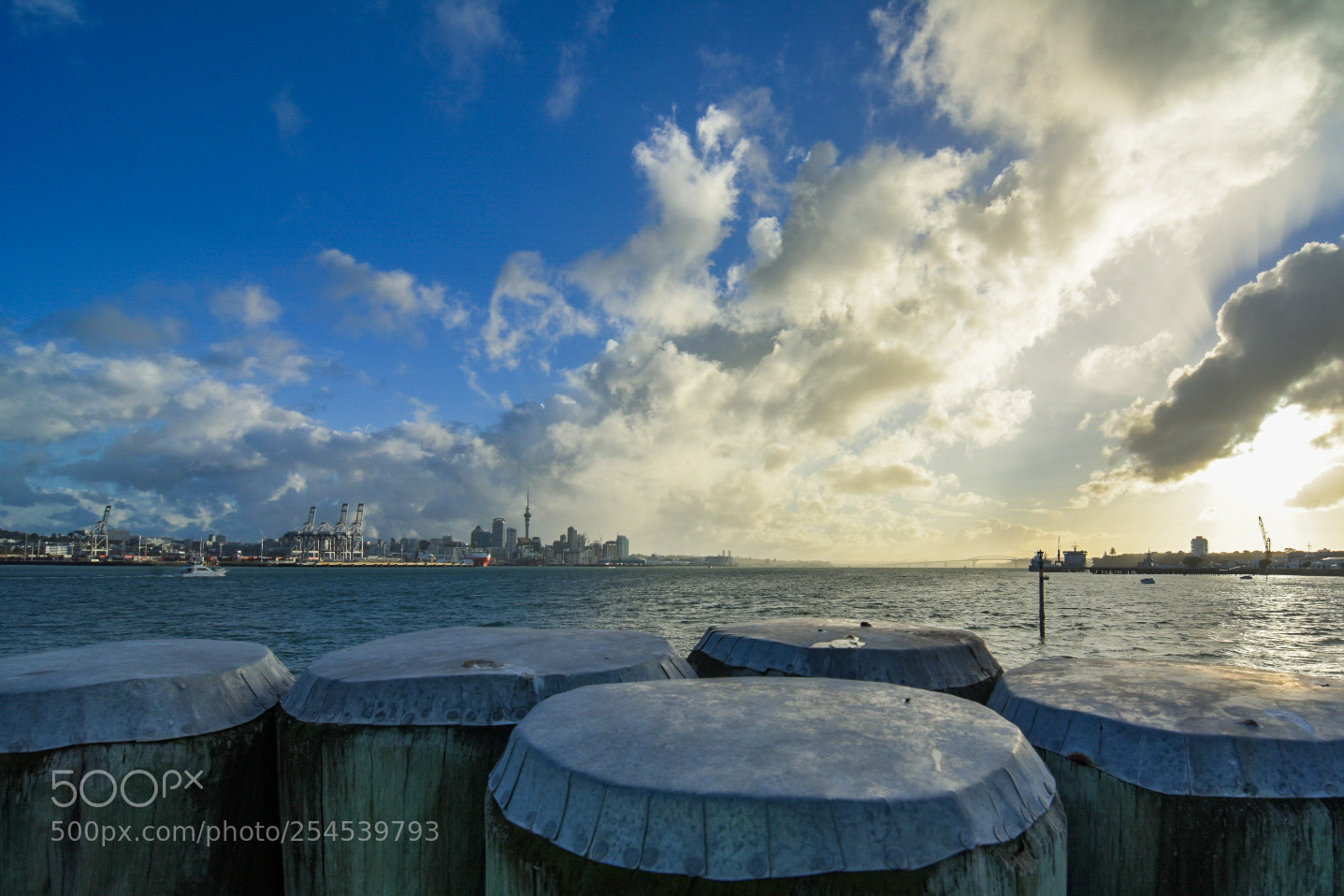 Nikon D7200 sample photo. Auckland harbour photography