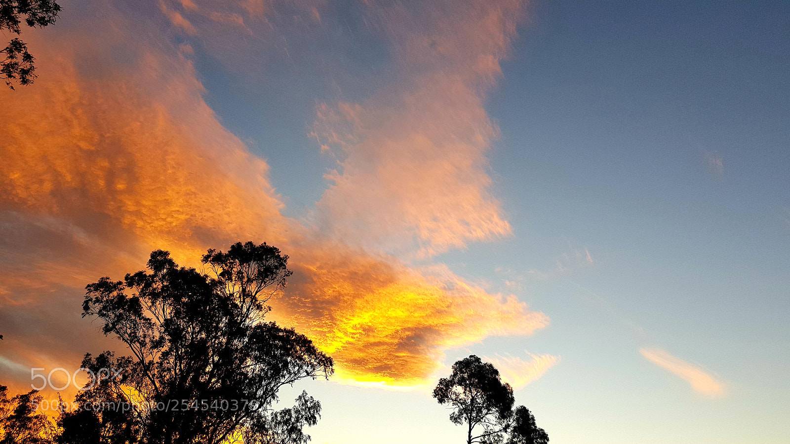 Samsung Galaxy S8+ sample photo. Australias's orange sunset photography