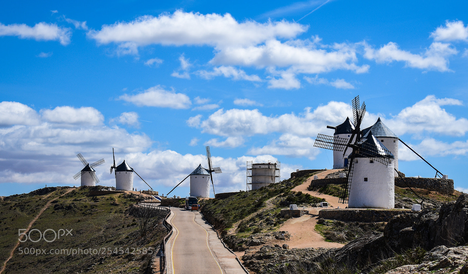 Nikon D3400 sample photo. Windmills of consuegra, toledo. photography
