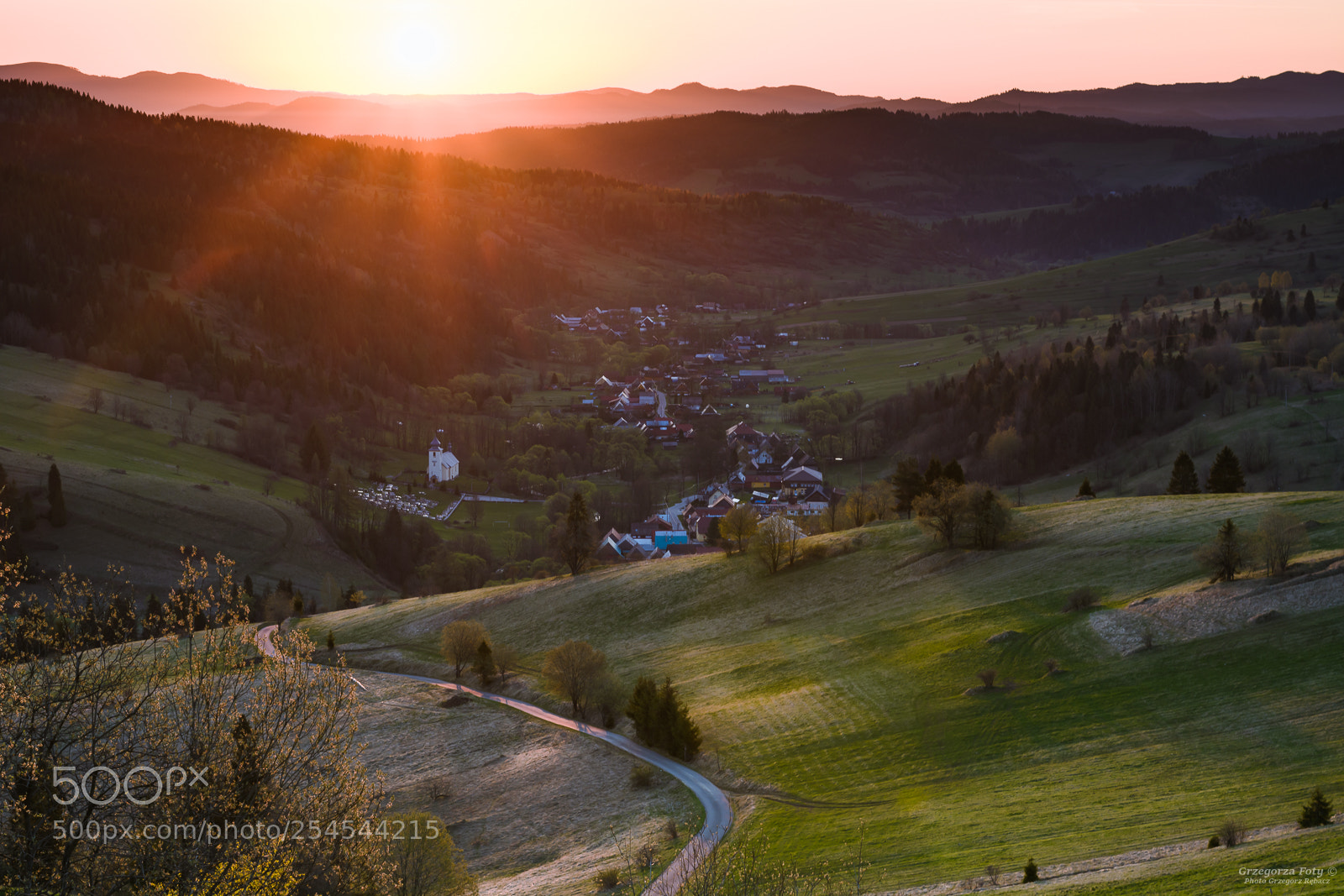 Nikon D7100 sample photo. Sunrise at osturnia photography