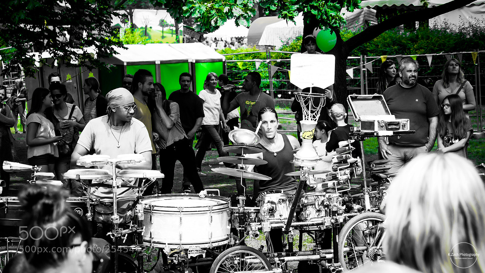 Olympus PEN E-PL6 sample photo. The drummers photography