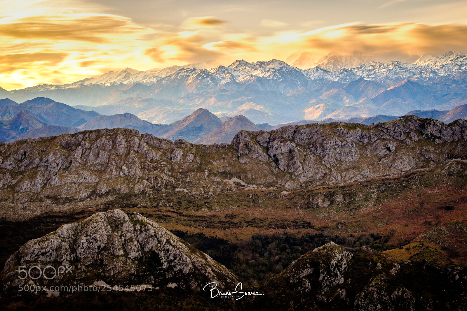 Fujifilm X-T2 sample photo. Picos de europa sunrise photography