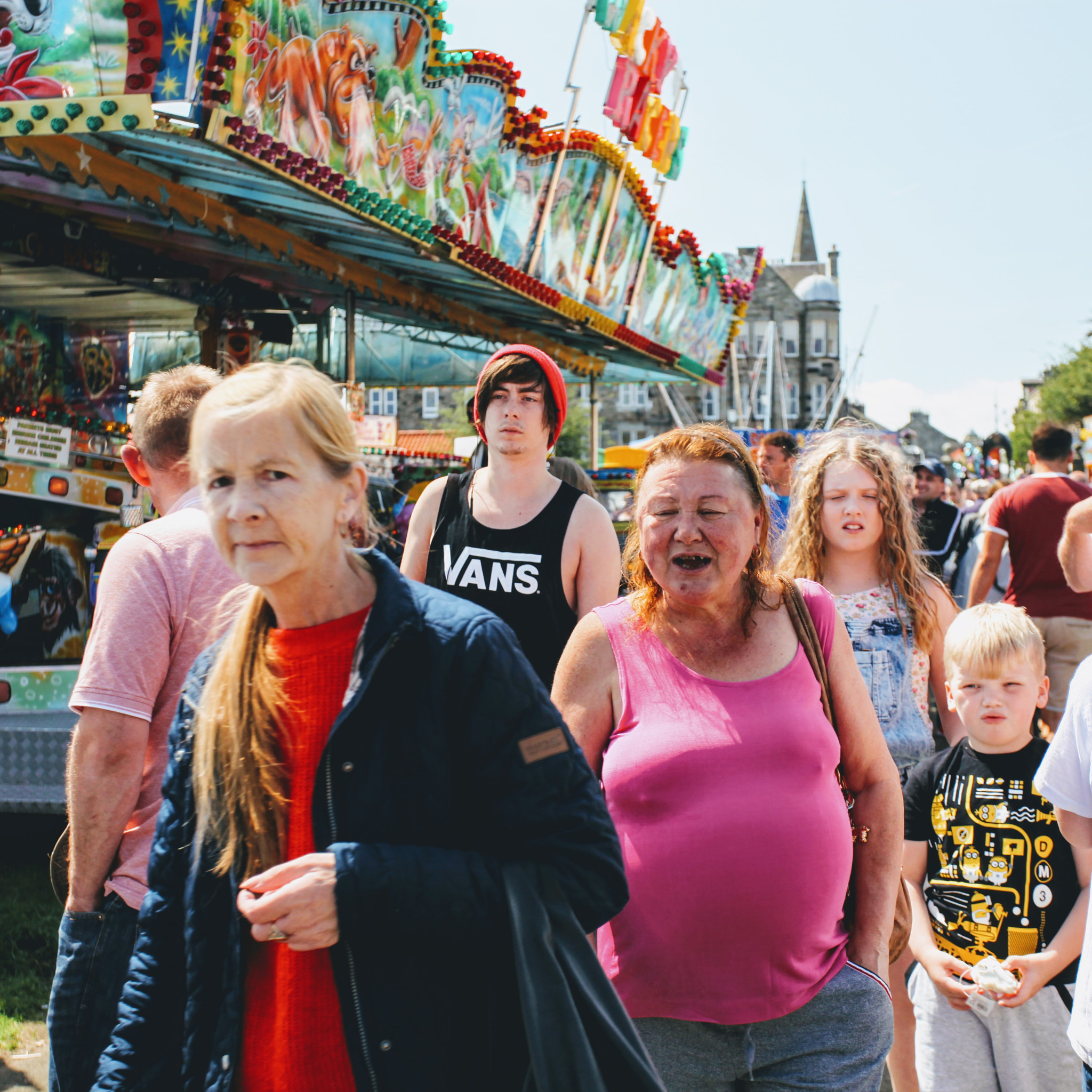 Canon EOS 5D Mark II sample photo. Funfair in forth of firth 3 photography