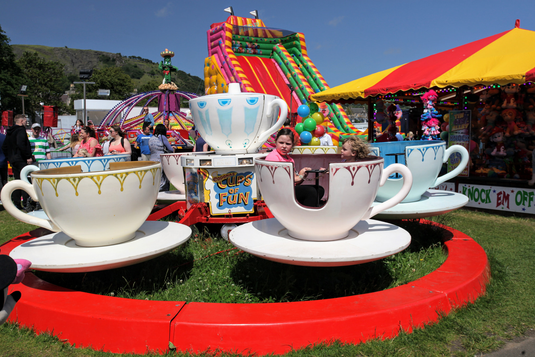 Canon EOS 5D Mark II sample photo. Funfair in forth of firth 4 photography