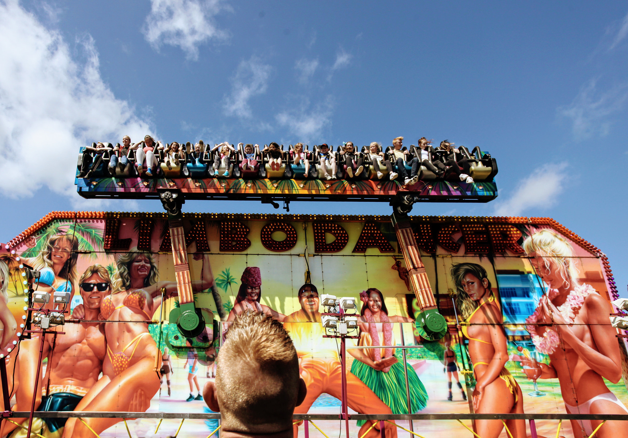 Canon EOS 5D Mark II sample photo. Funfair in forth of firth 6 photography