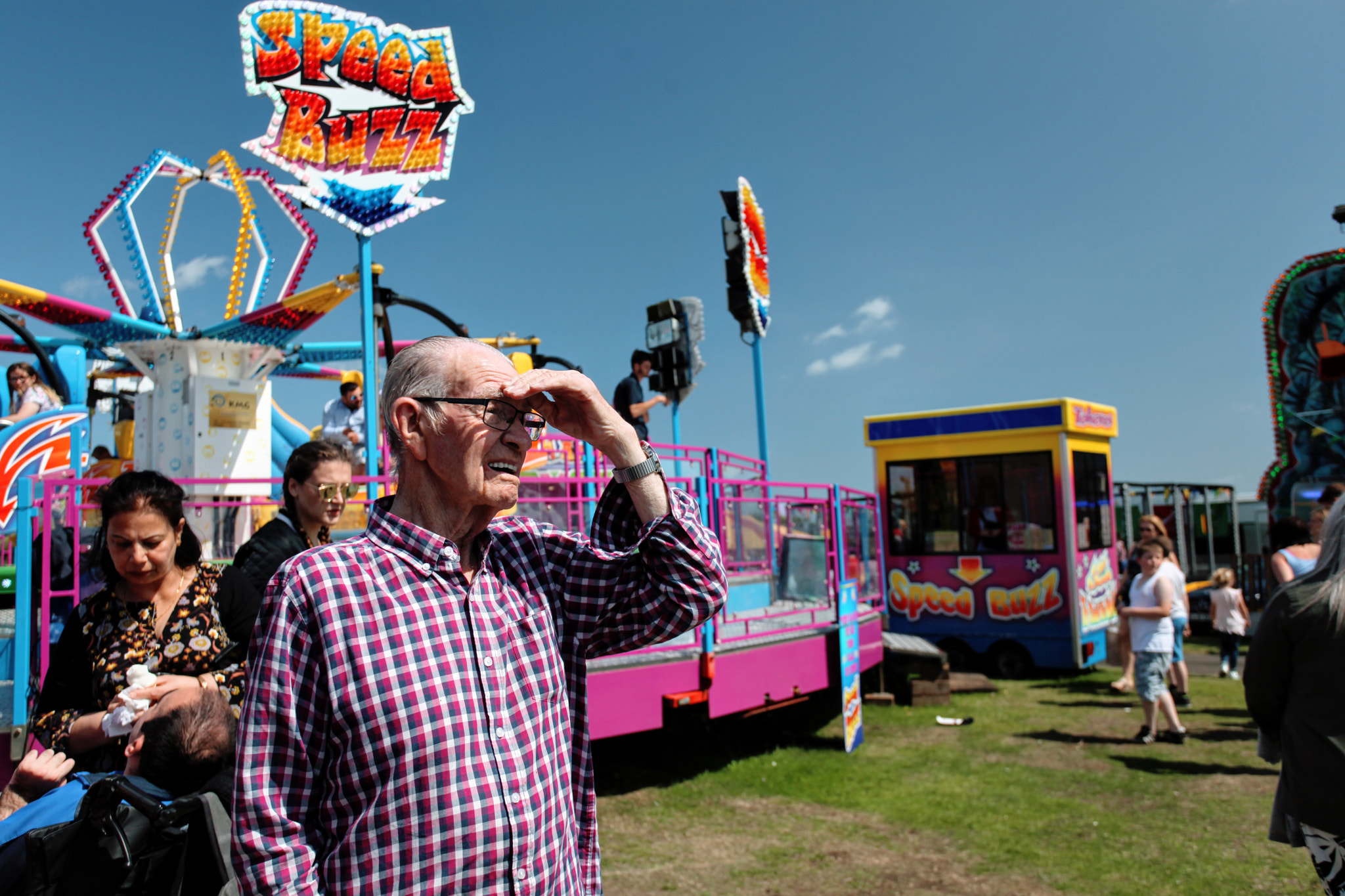 Canon EOS 5D Mark II sample photo. Funfair in forth of firth 8 photography