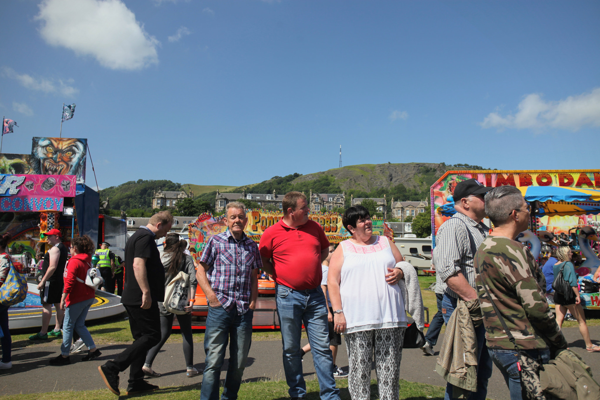 Canon EOS 5D Mark II sample photo. Funfair in forth of firth 9 photography