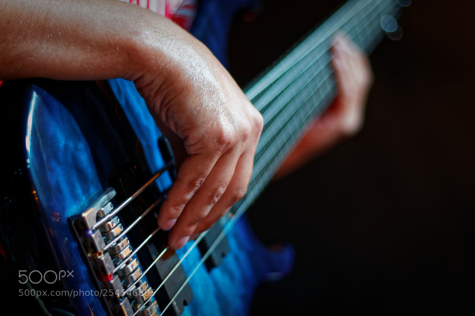 Canon EOS 700D (EOS Rebel T5i / EOS Kiss X7i) + Canon EF 50mm F1.8 STM sample photo. Base guitar player photography