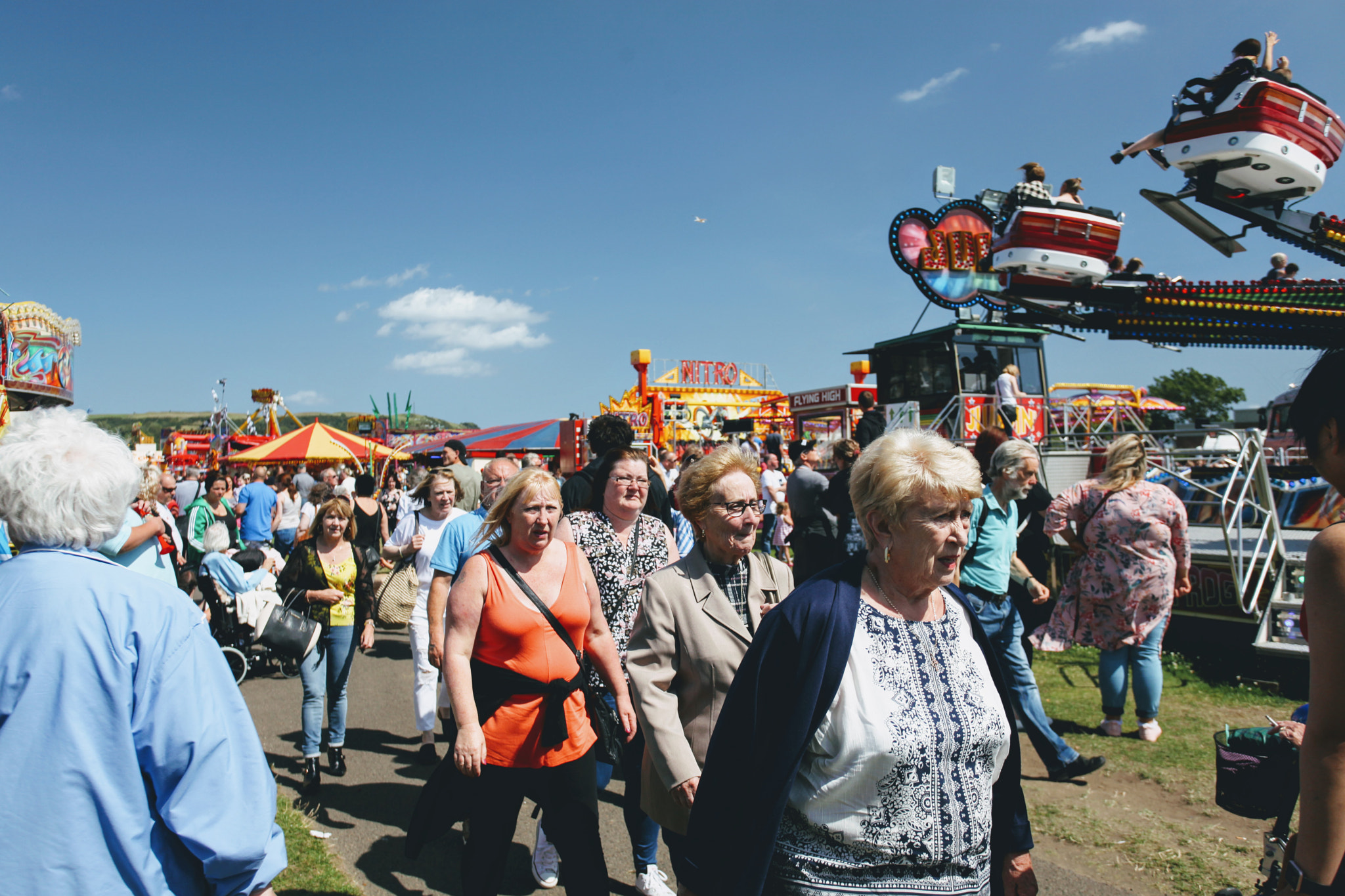 Canon EOS 5D Mark II sample photo. Funfair in forth of firth 12 photography